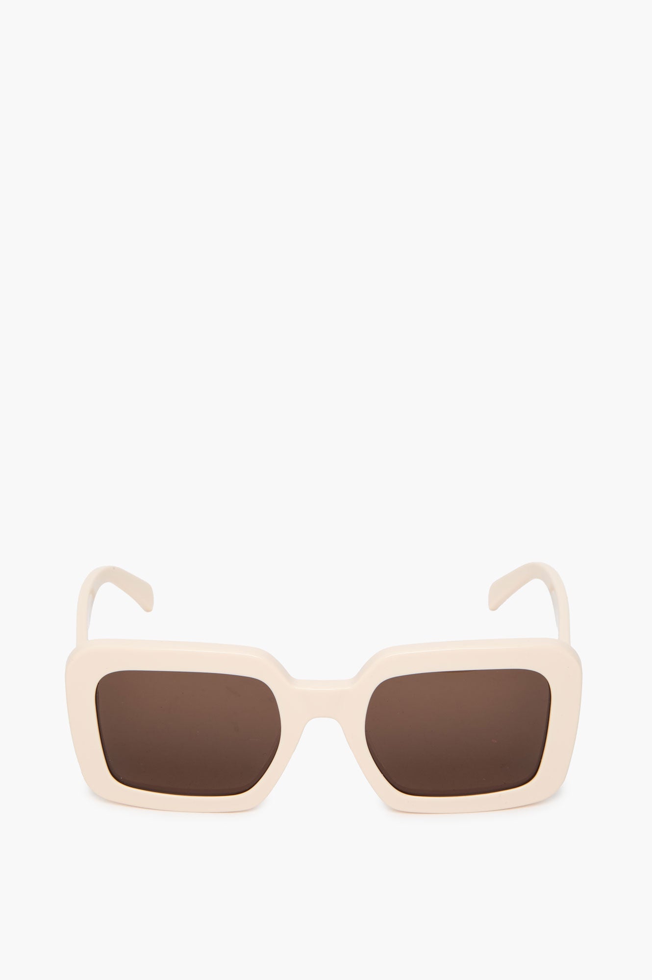Celine Triomphe 56MM Beige Frame Sunglasses