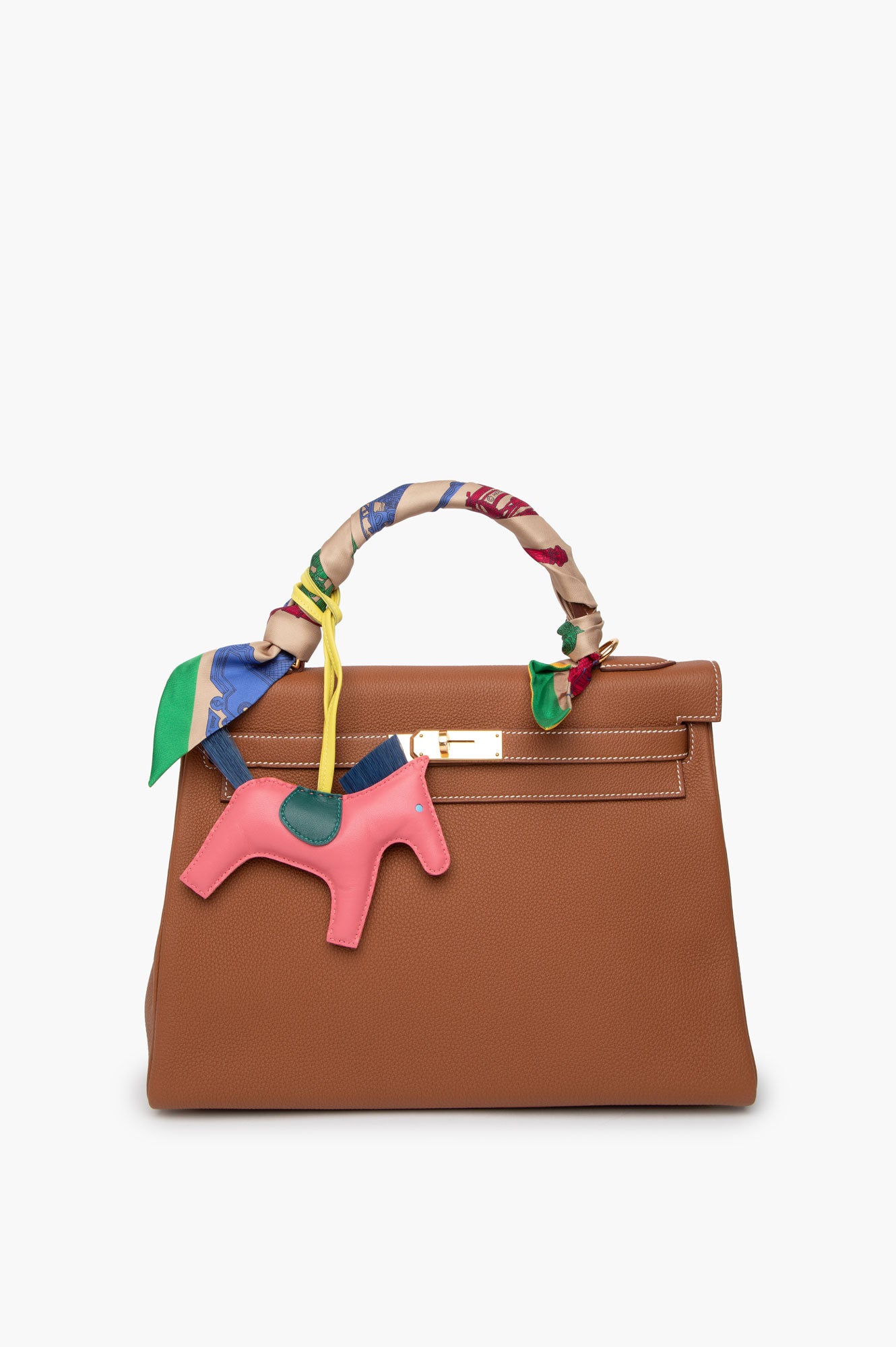 Hermes 2017 Gold Kelly 32 Togo Leather Bag