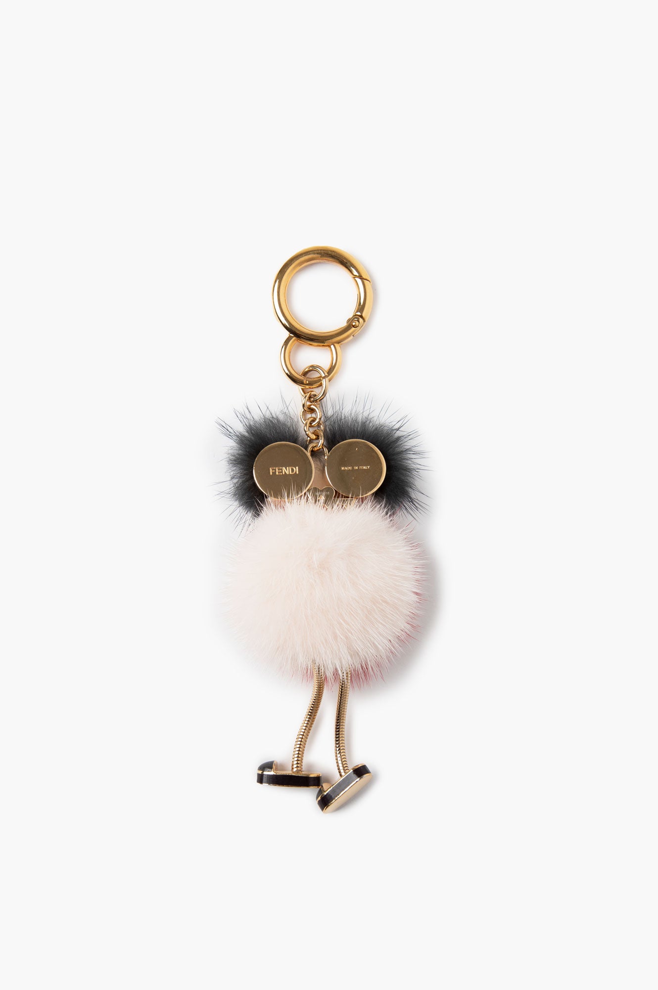 Fendi Fur Robot Keychain