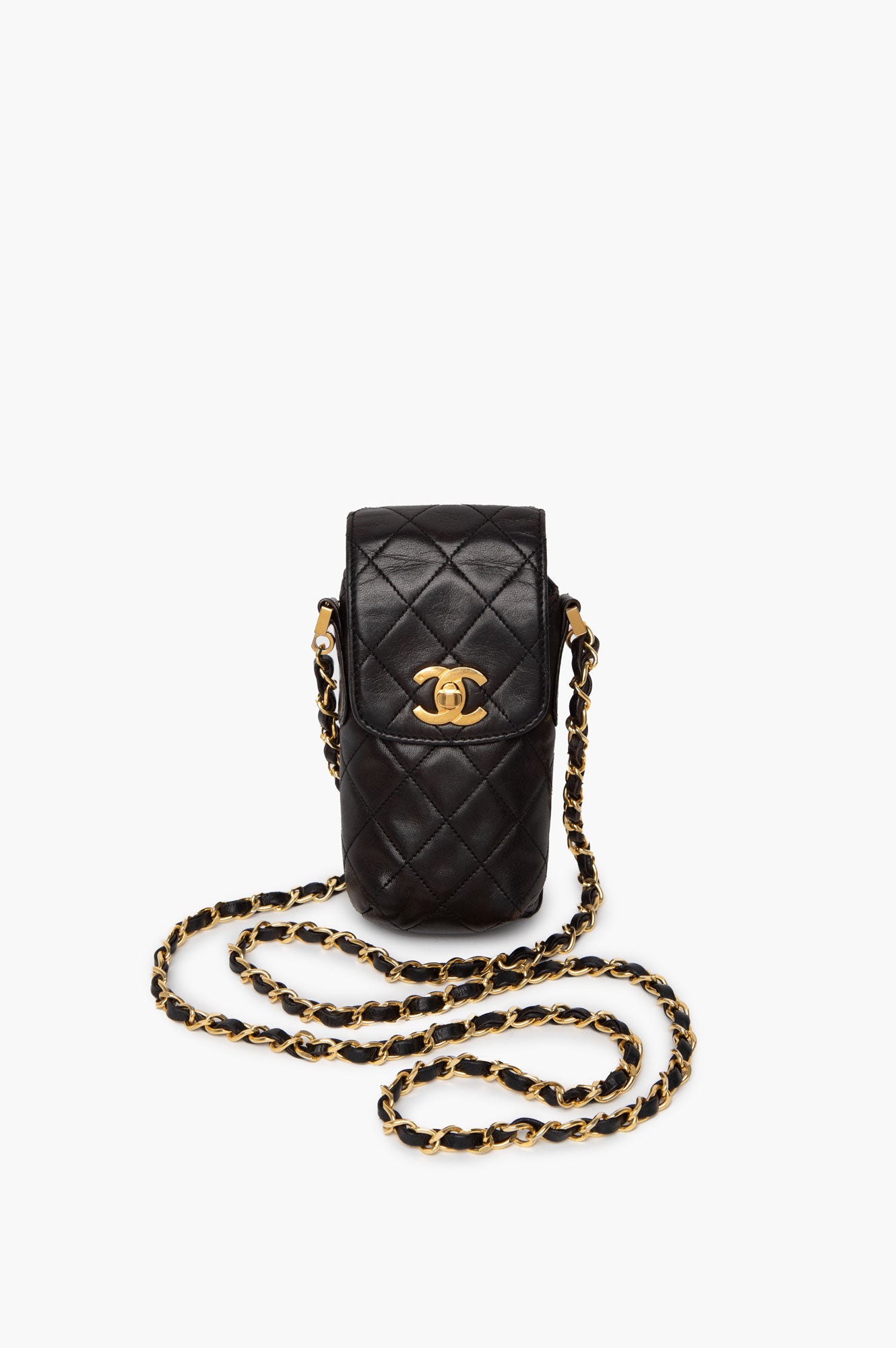 Chanel Phone Pouch with Chain