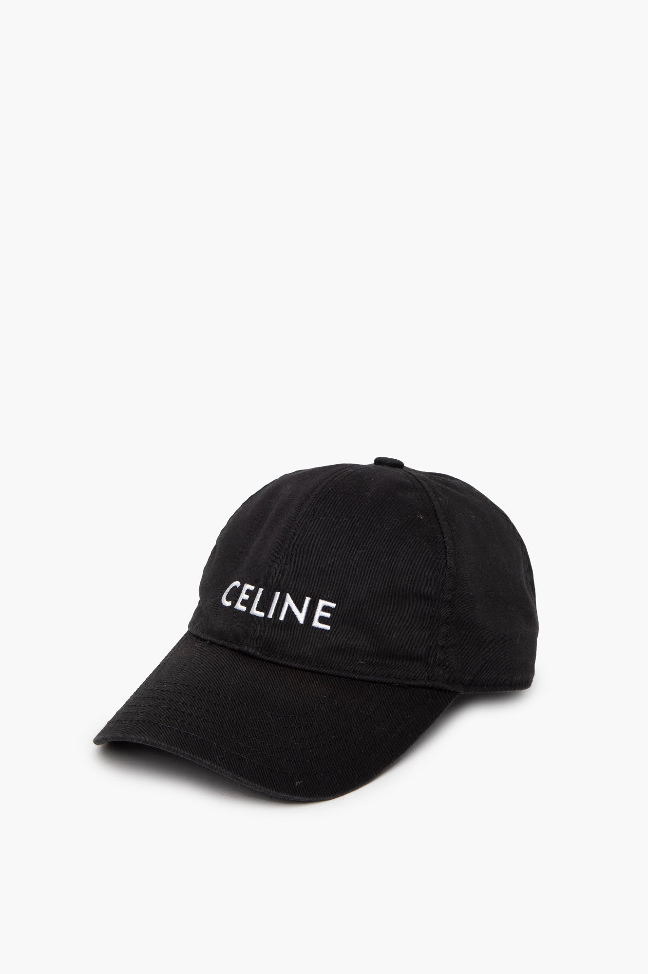 Celine Black Hat Size M