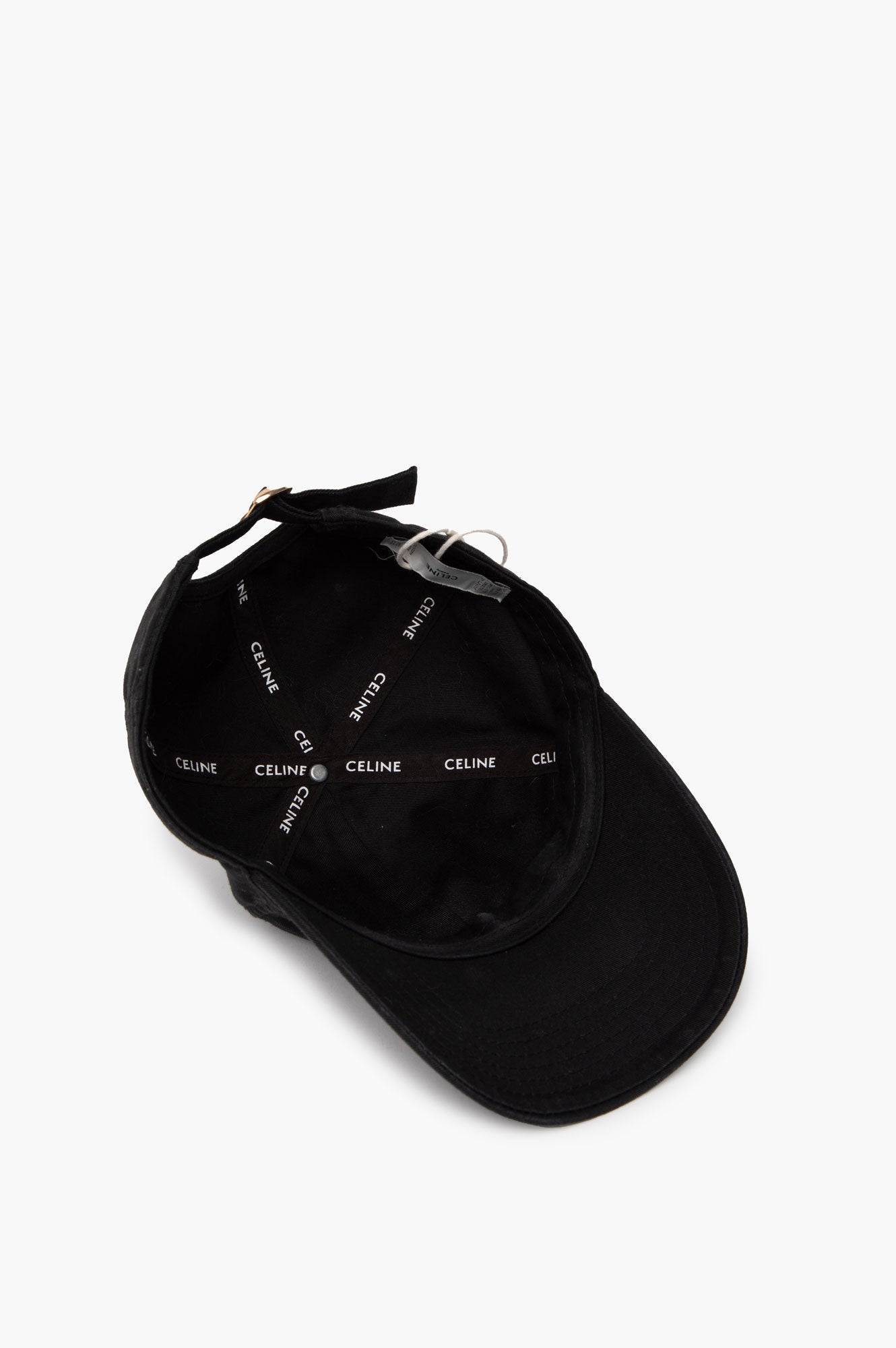 Celine Black Hat Size M