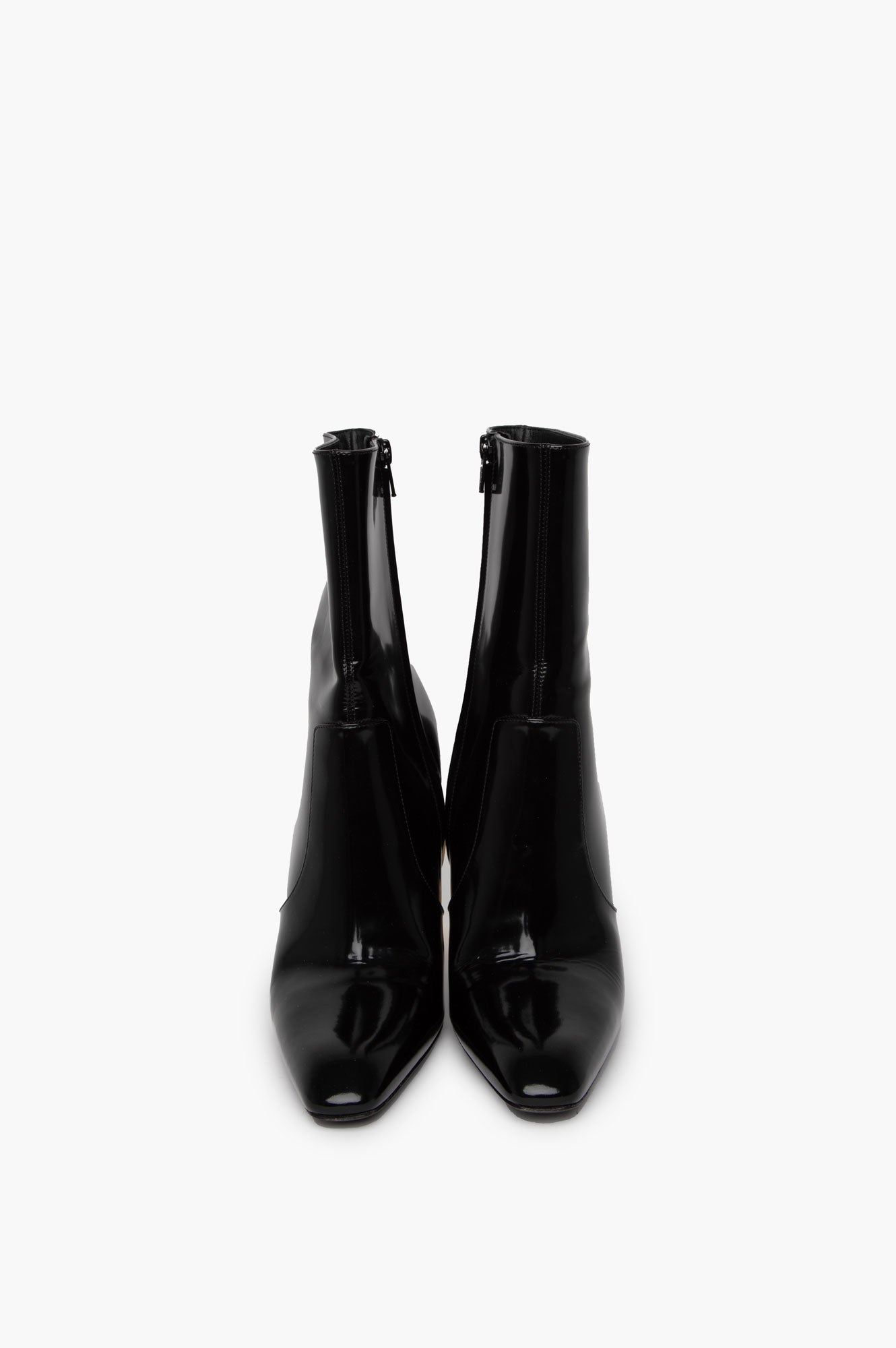 Saint Laurent Patent Boots Size 40