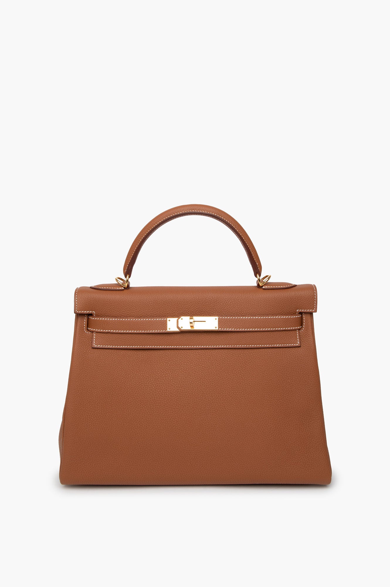 Hermes 2017 Gold Kelly 32 Togo Leather Bag