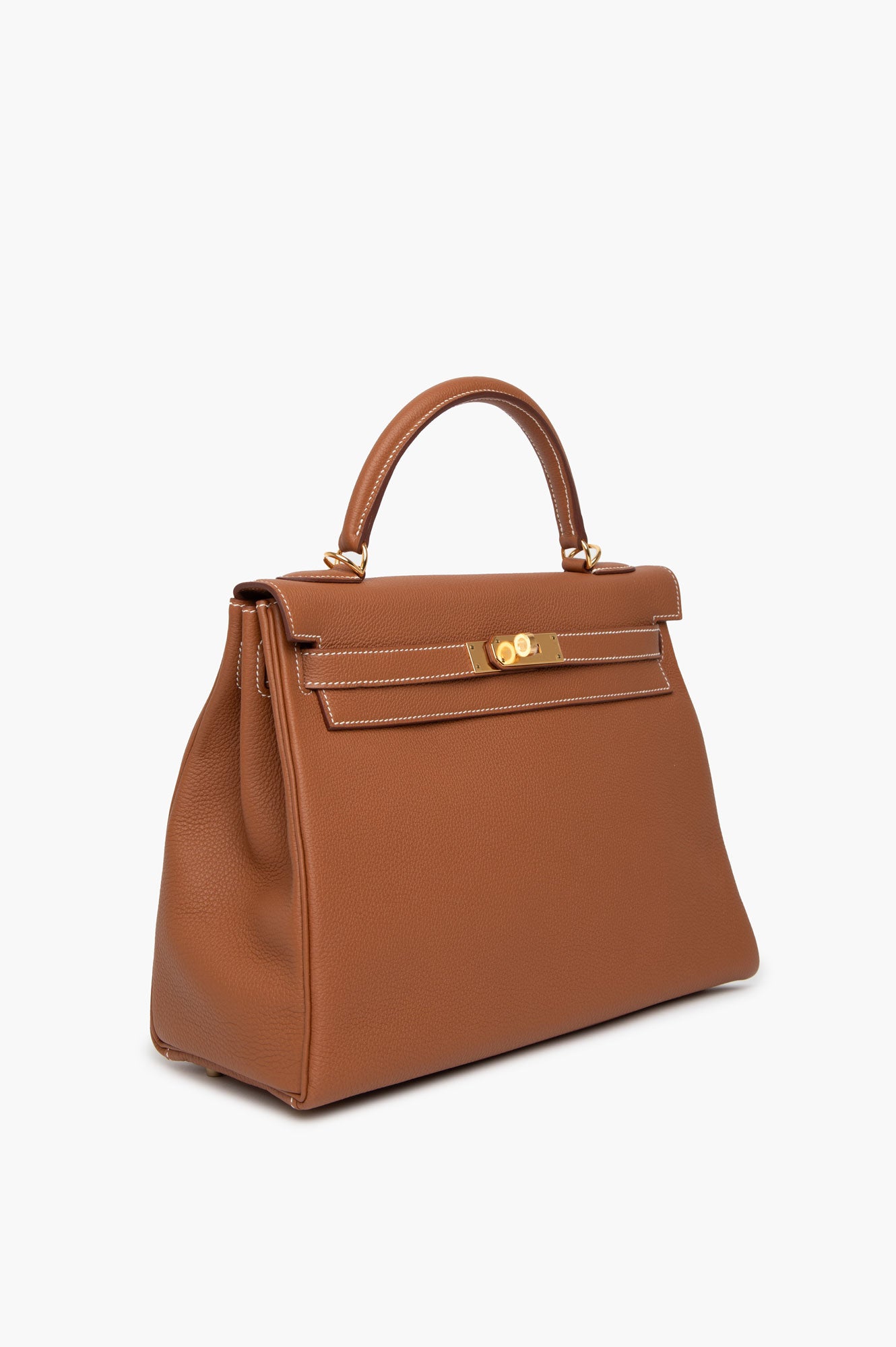 Hermes 2017 Gold Kelly 32 Togo Leather Bag