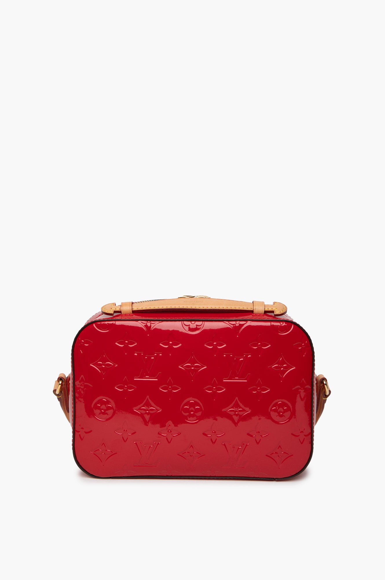 Louis Vuitton Red Santa Monica Crossbody Bag
