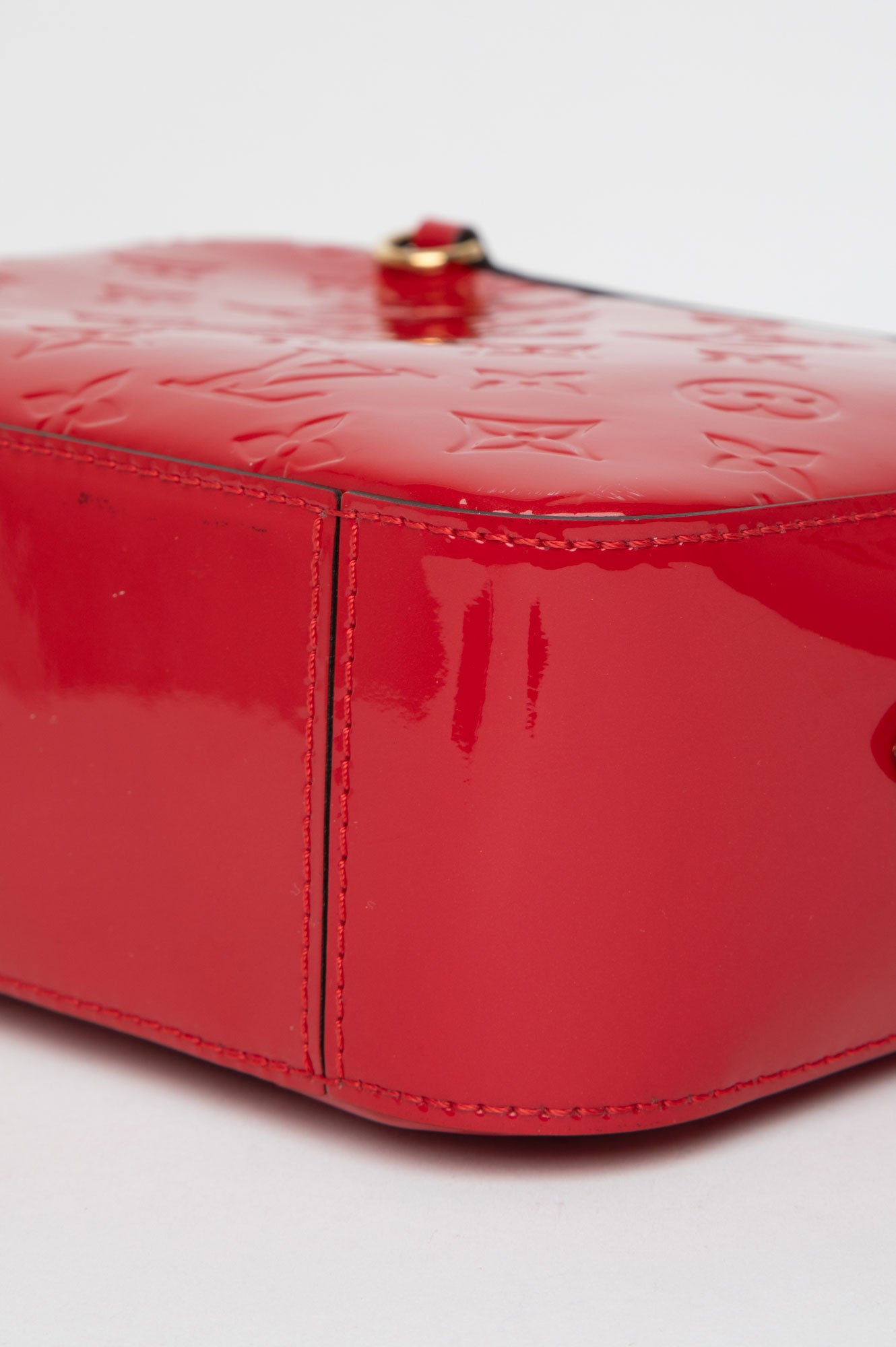 Louis Vuitton Red Santa Monica Crossbody Bag