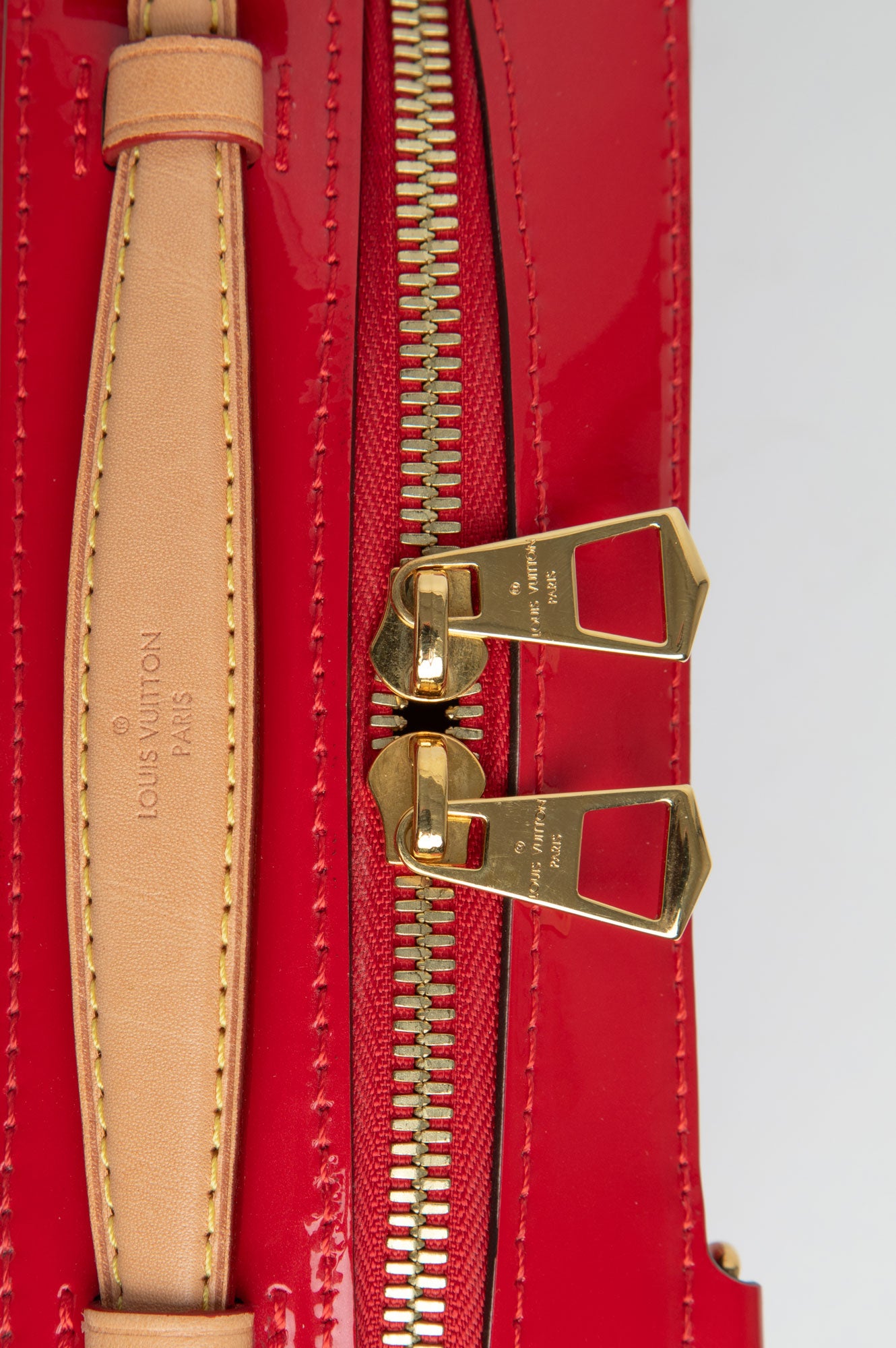 Louis Vuitton Red Santa Monica Crossbody Bag