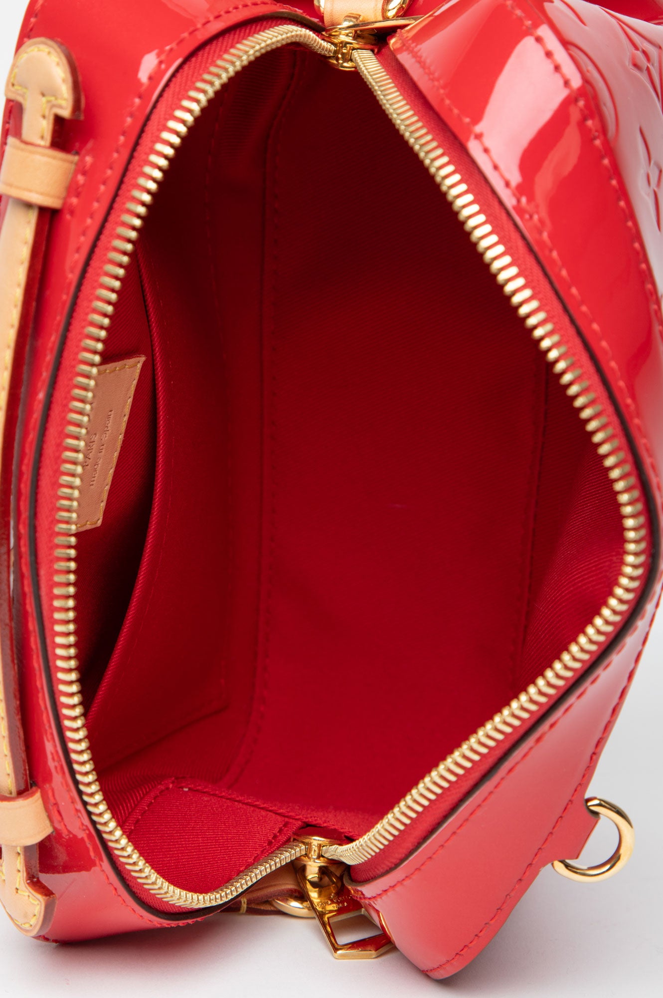 Louis Vuitton Red Santa Monica Crossbody Bag