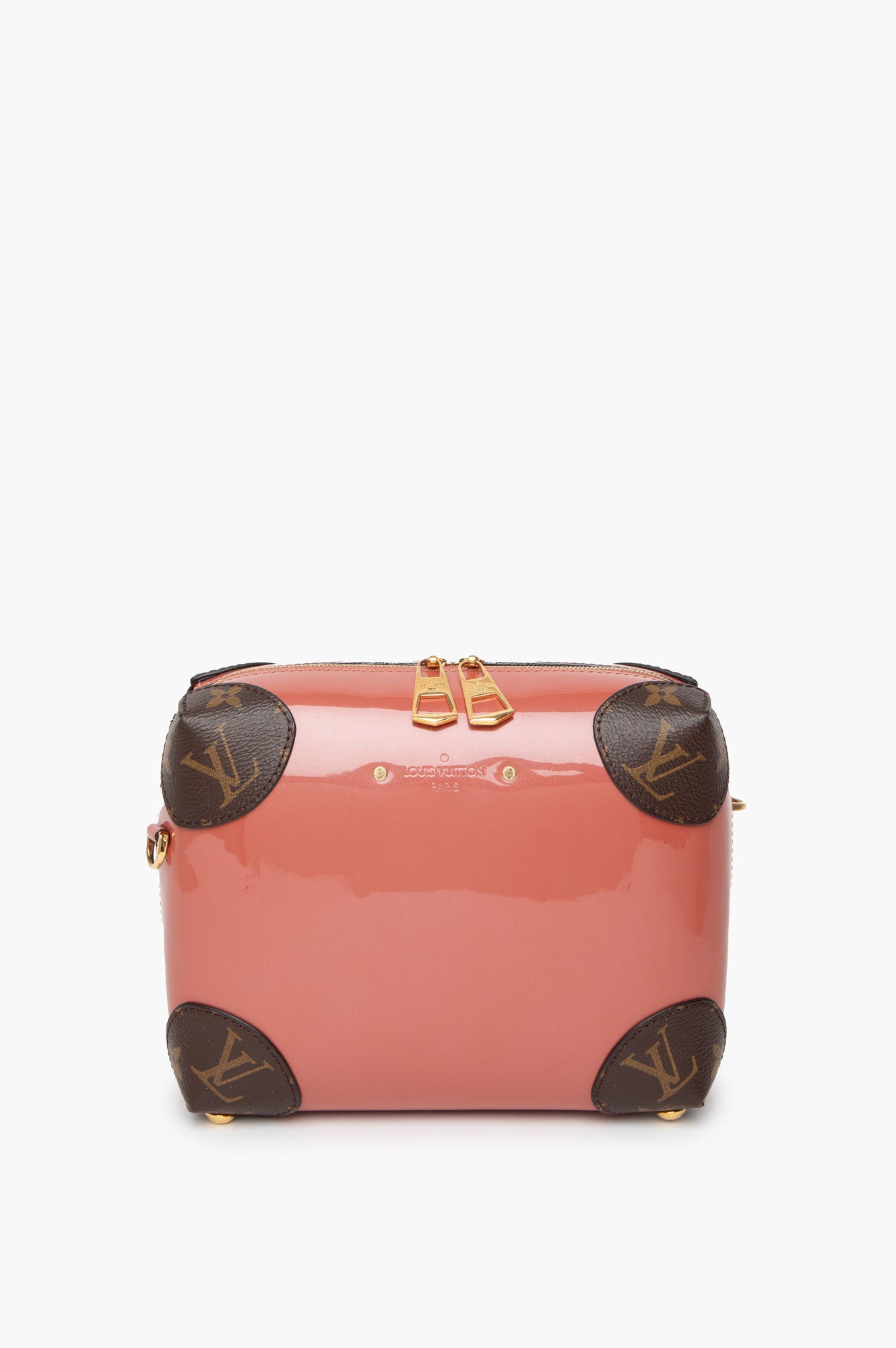 Louis Vuitton Pink Miroir Vernice Bag