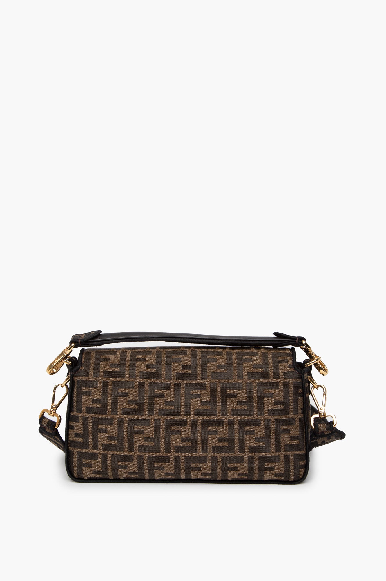 Fendi Baguette FF Jacquard 2-Ways Baguette Bag
