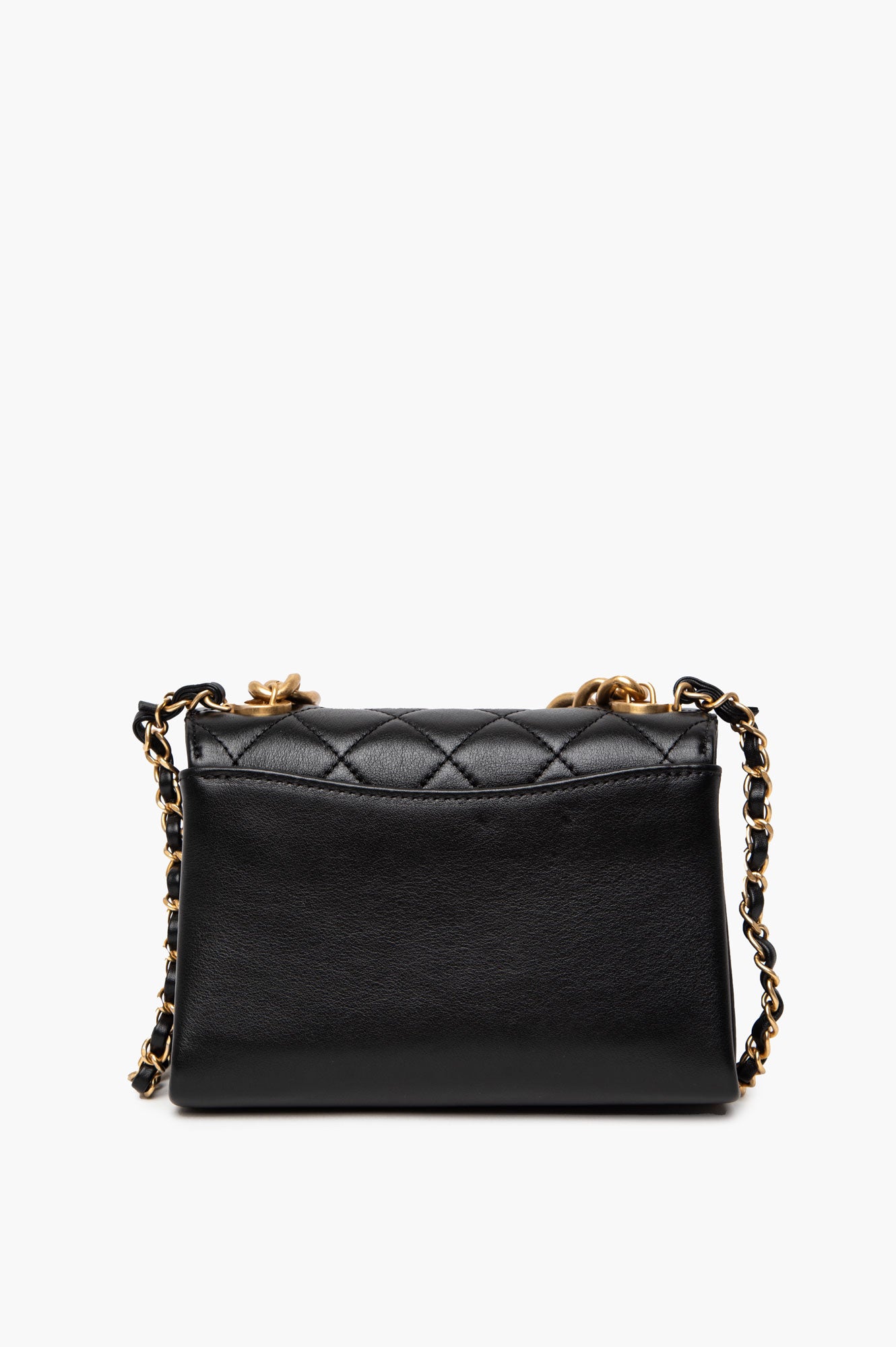 Chanel Black Pearl Chain Mini Bag
