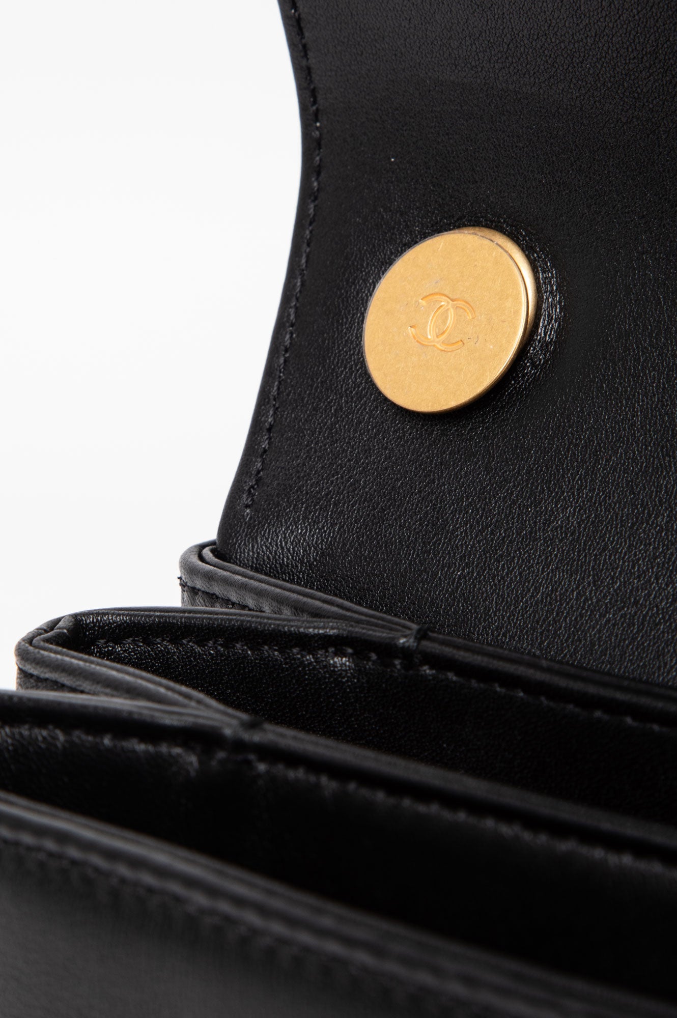 Chanel Black Pearl Chain Mini Bag