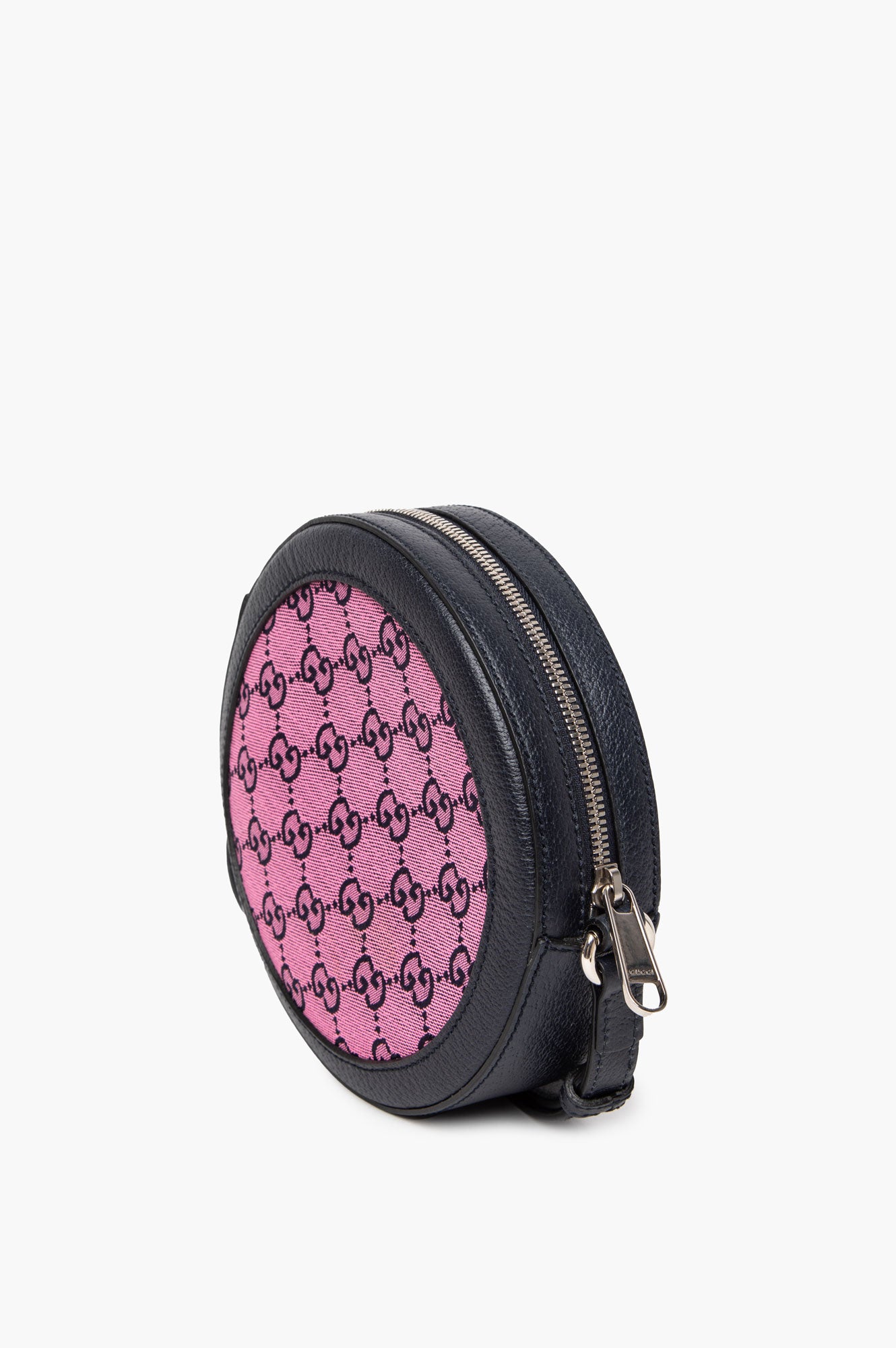 Gucci Pink Round Crossbody Bag