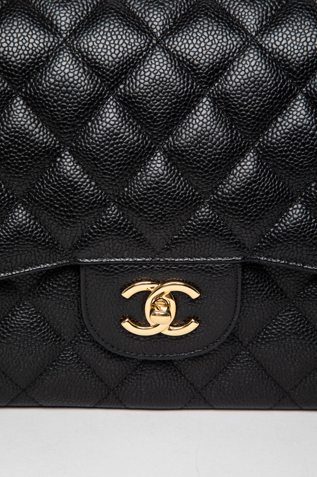 Chanel Black Jumbo Classic Flap Bag