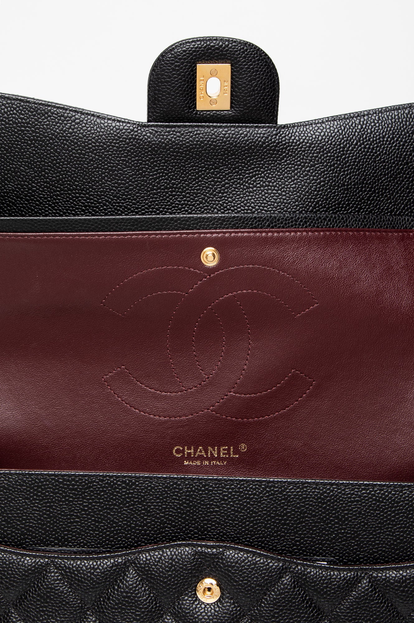 Chanel Black Jumbo Classic Flap Bag