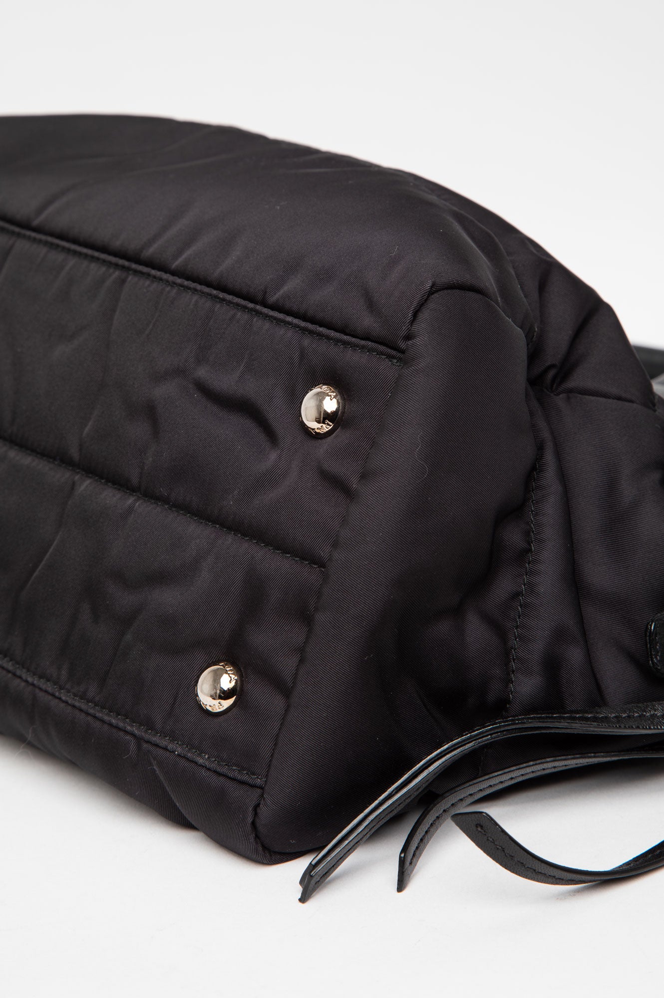 Prada Black Nylon Tote Bag