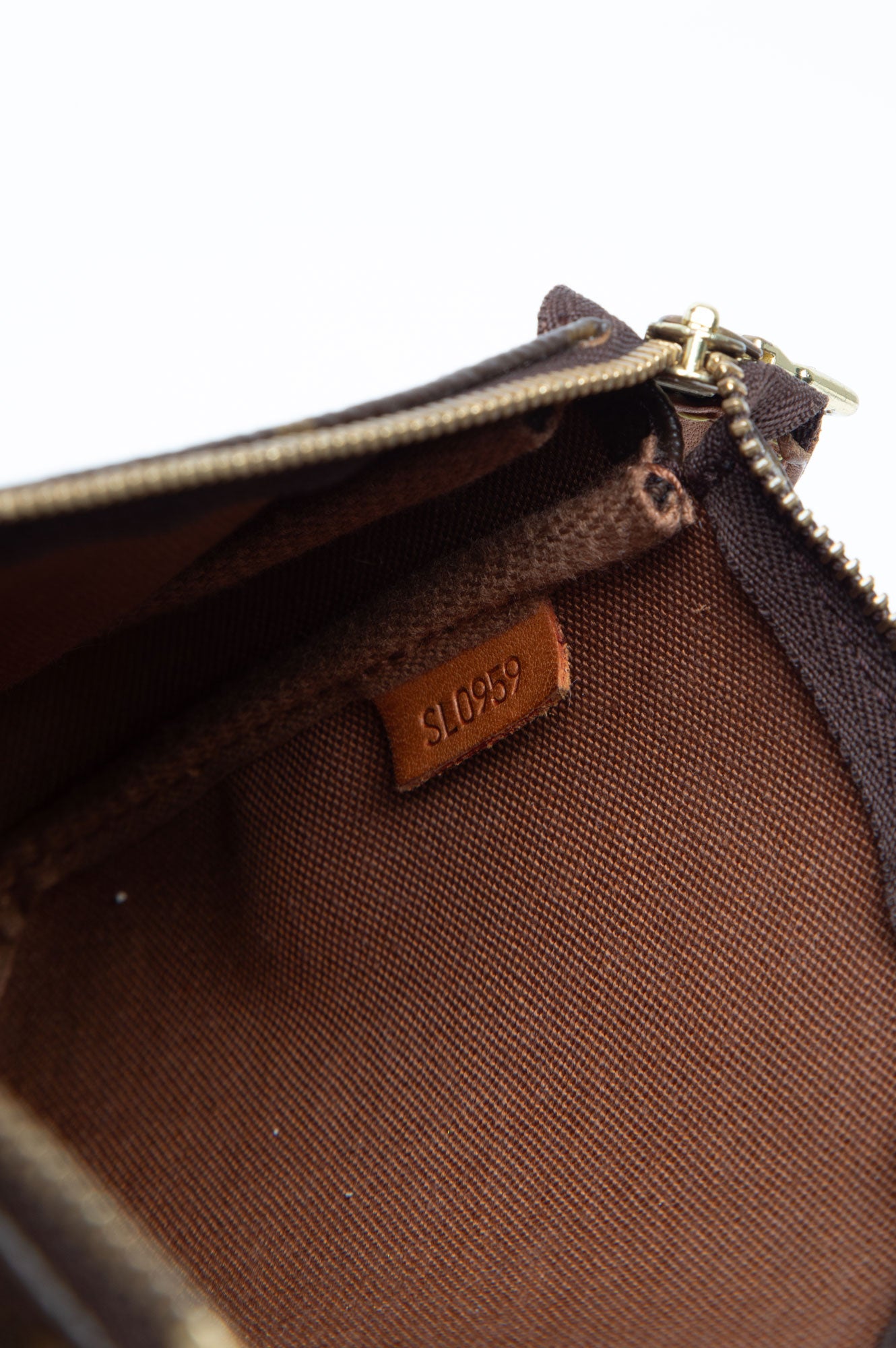 Louis Vuitton Brown Monogram Pochette