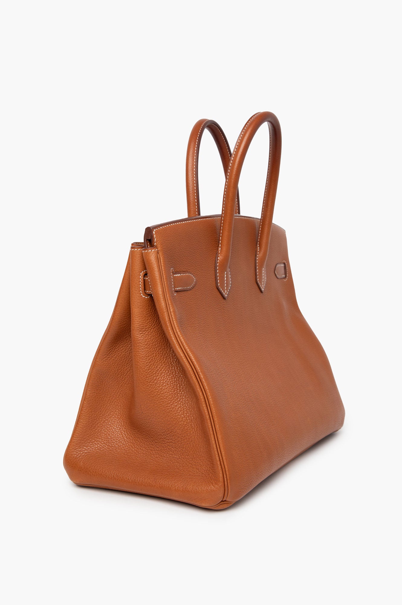 Hermes 2018 Gold Birkin 35 Barenia Faubourg Bag