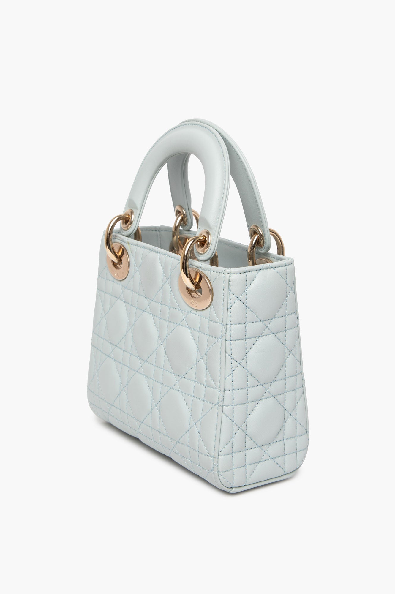 Christian Dior Blue Mini Lady Dior