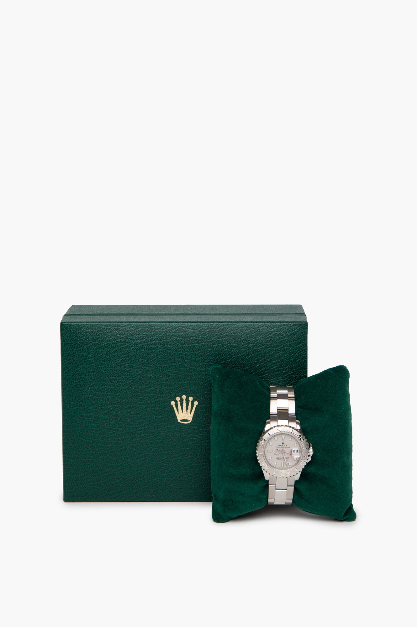 Rolex Yacht Master 29mm Lady Stainless Steel Watch Platinum