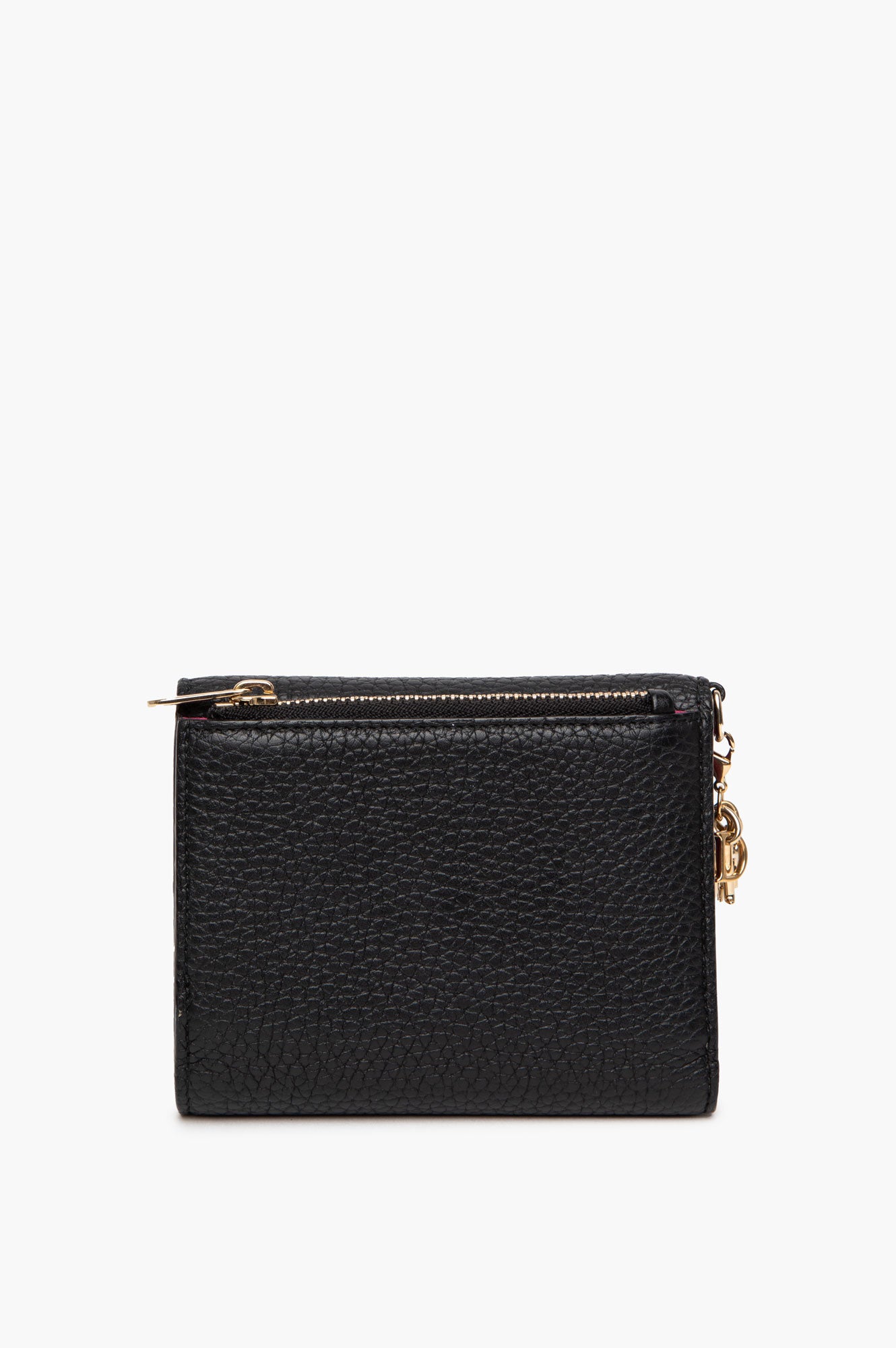 Christian Dior Black Leather Bi-Fold Wallet