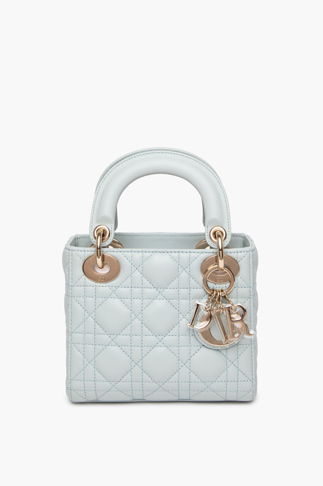 Christian Dior Blue Mini Lady Dior