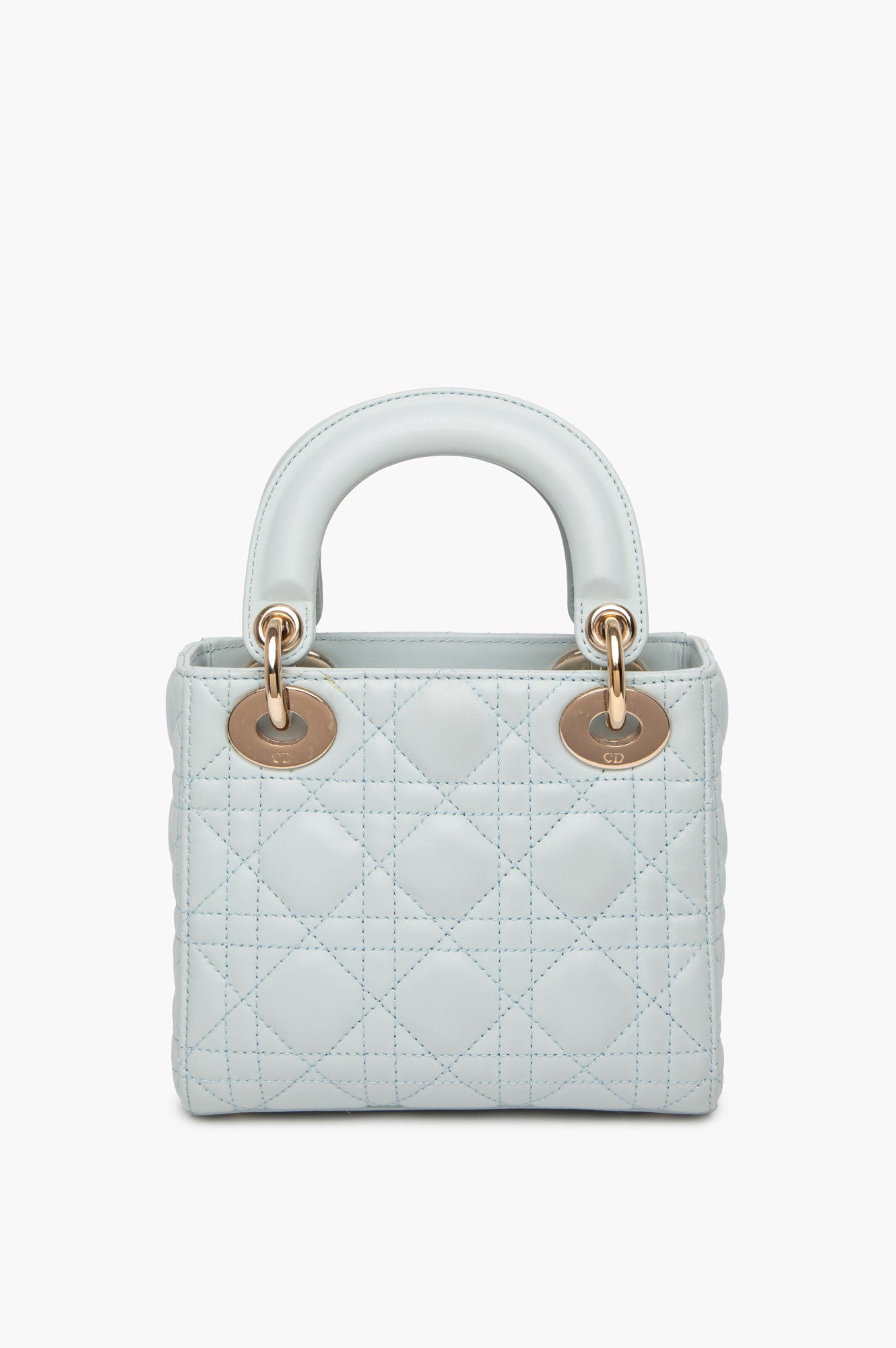 Christian Dior Blue Mini Lady Dior