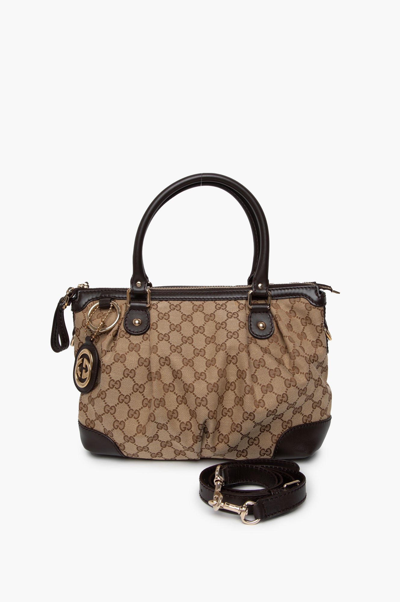 Gucci Sukey GG Canvas Bag