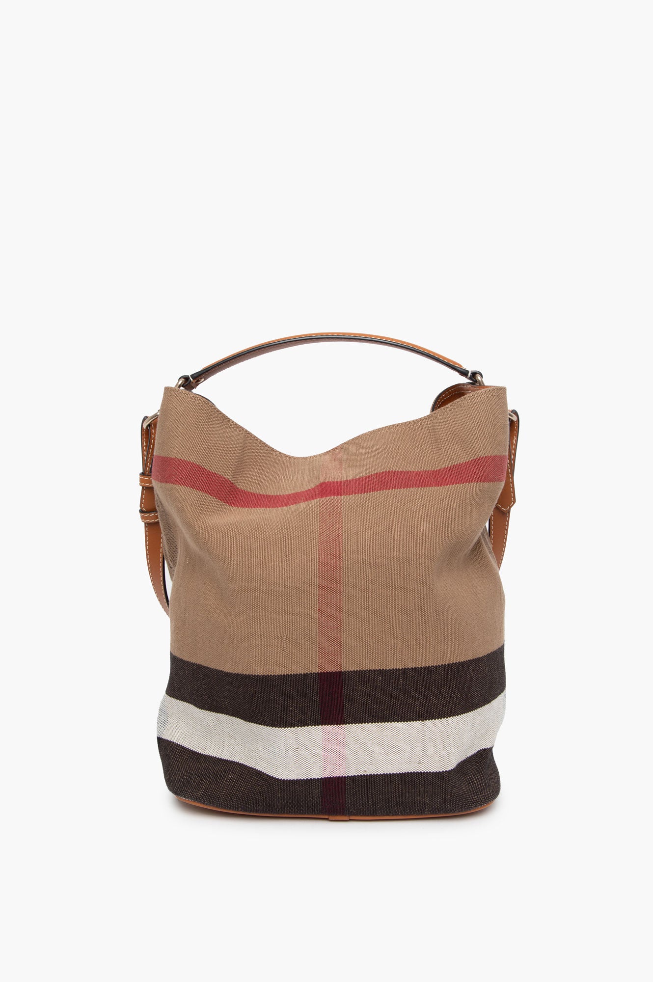 Burberry Nova Check Ashby Bucket Bag