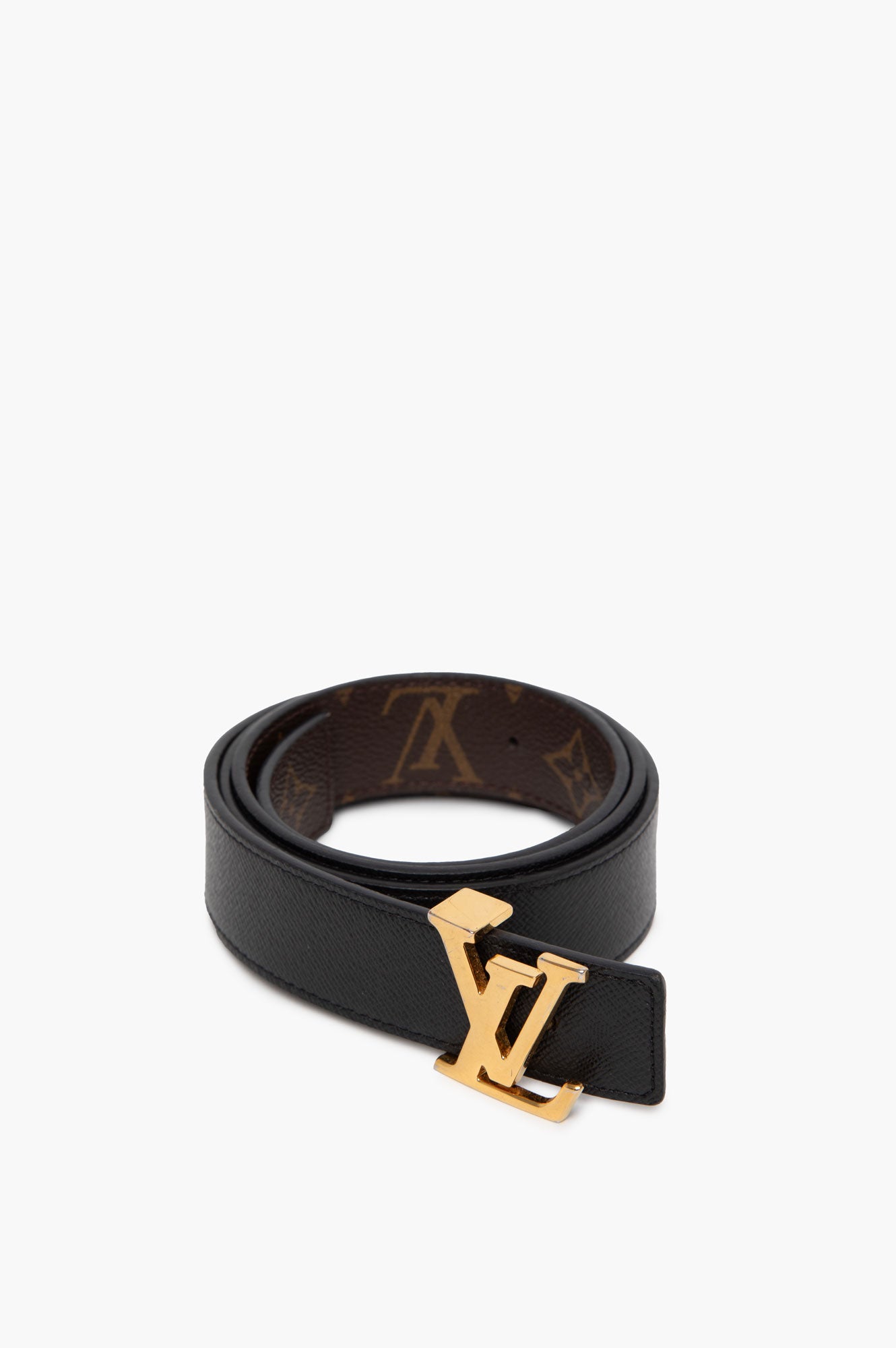 Louis Vuitton 30mm Monogram Reversible Belt Size 80