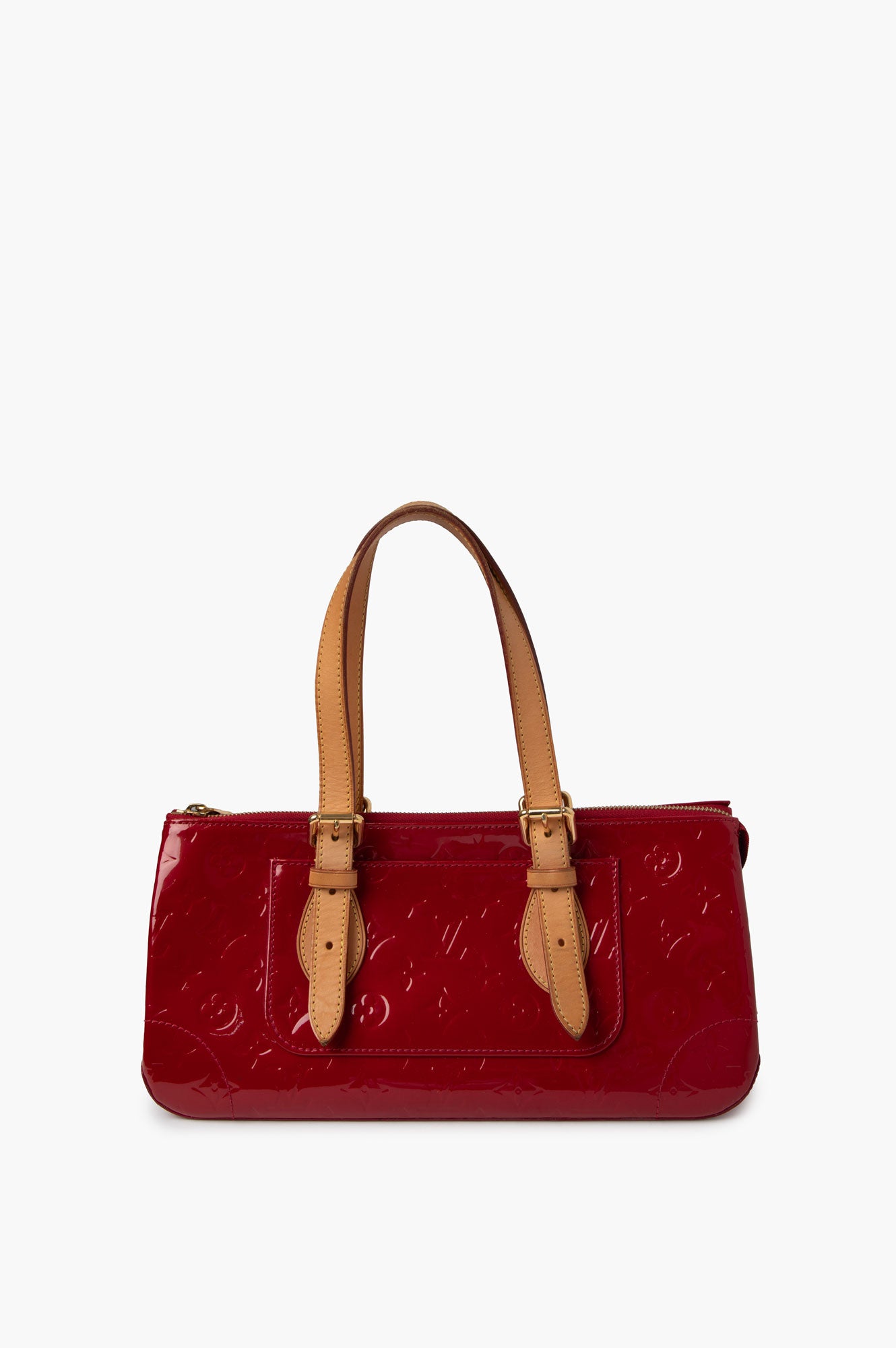 Louis Vuitton Red Patent Vernis Rosewood Shoulder Bag