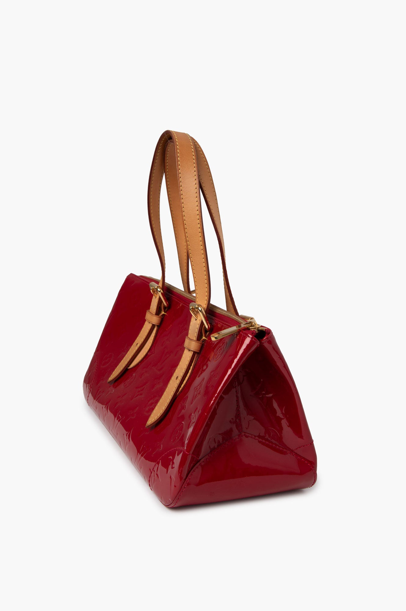 Louis Vuitton Red Patent Vernis Rosewood Shoulder Bag