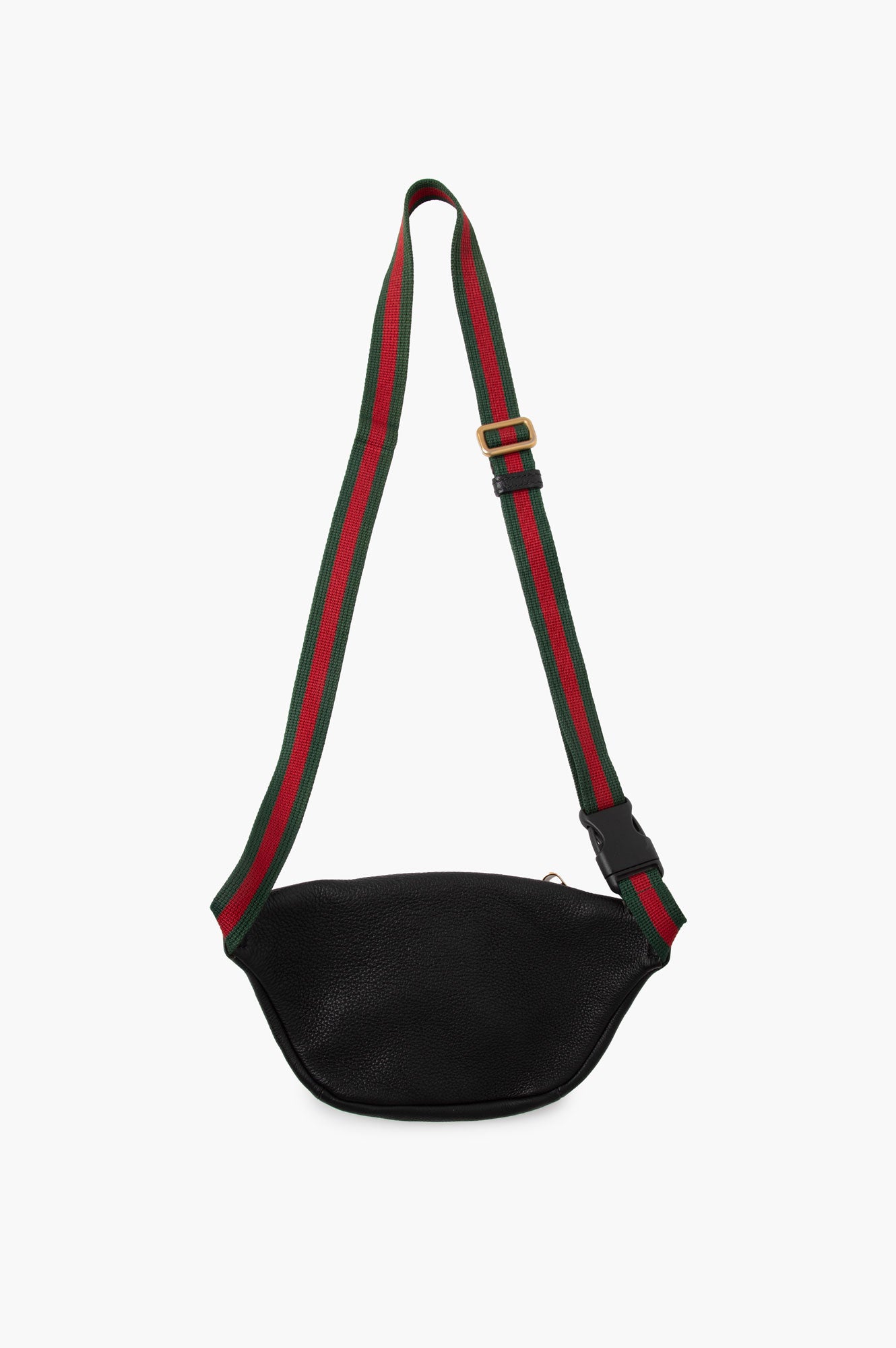 Gucci Black Leather Waist Bag