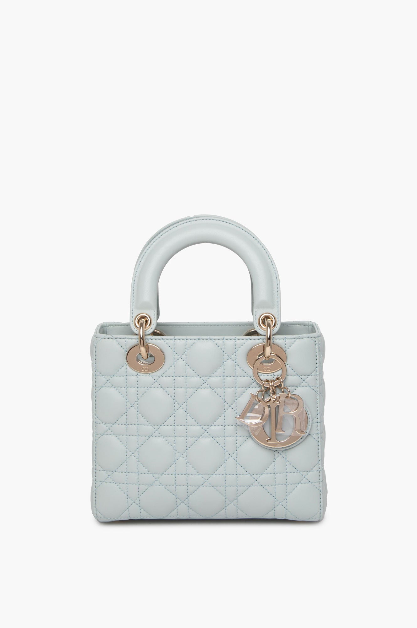 Christian Dior Baby Blue Small Lady Dior Bag