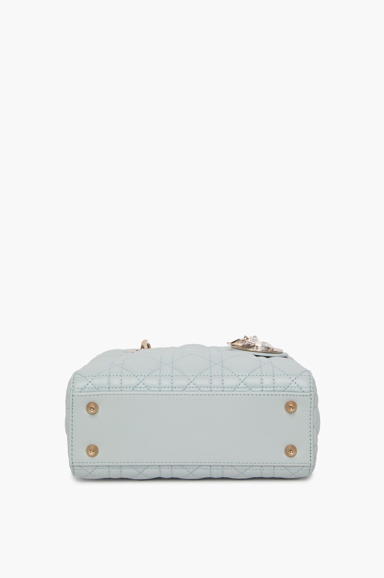 Christian Dior Baby Blue Small Lady Dior Bag