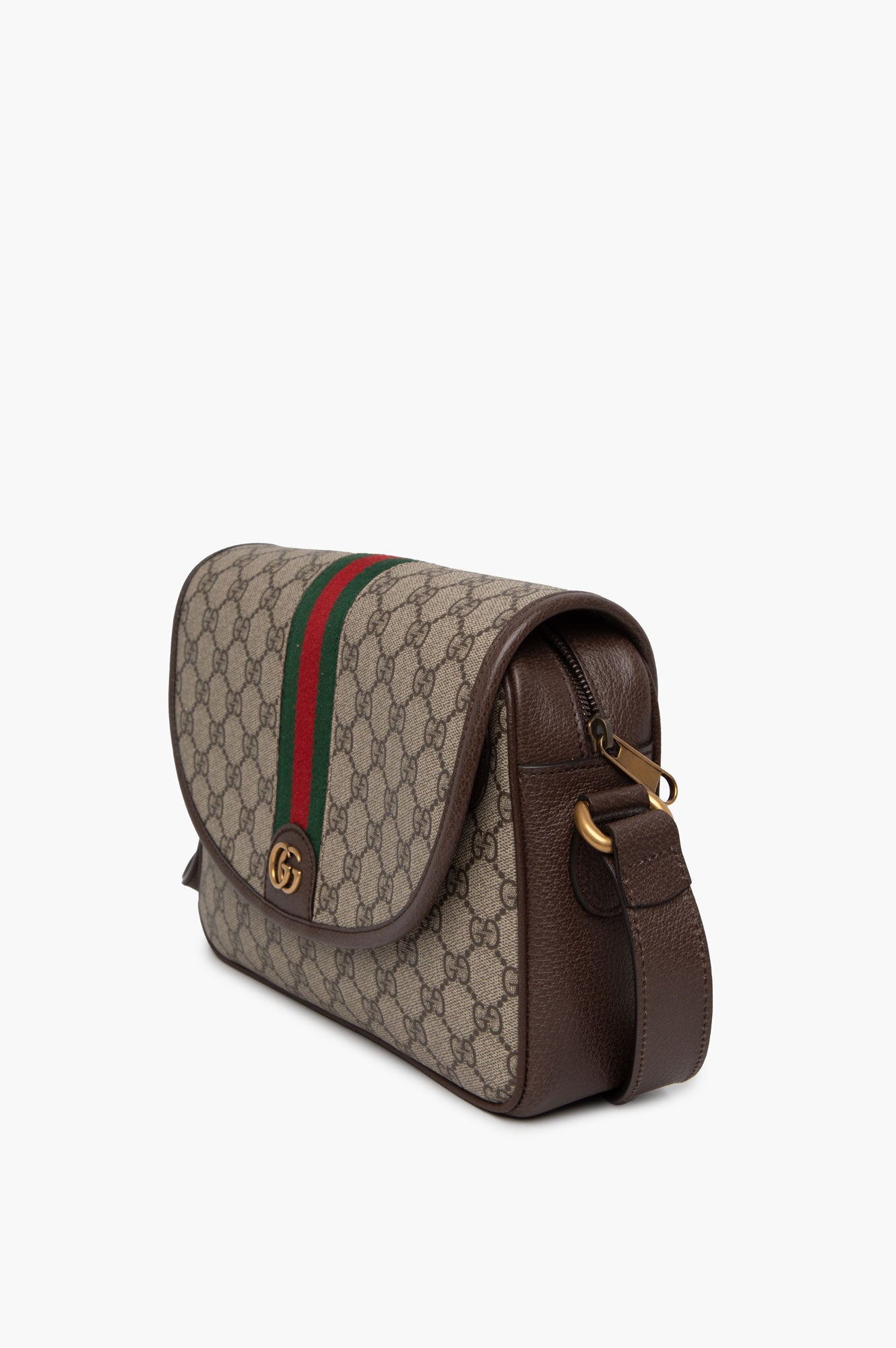 Gucci Brown Ophidia Small Over Shoulder Bag