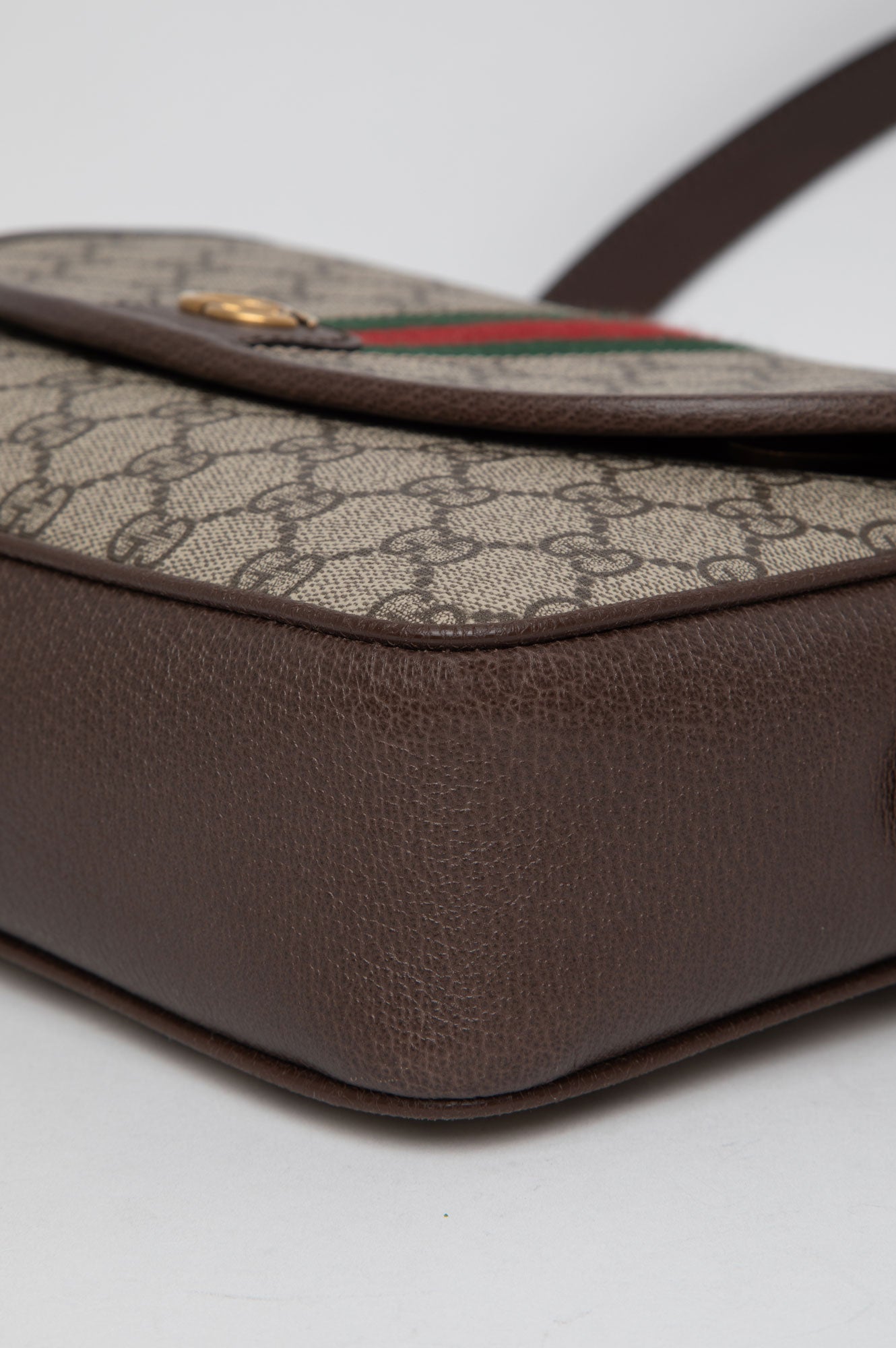 Gucci Brown Ophidia Small Over Shoulder Bag