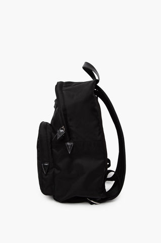 Versace Black Nylon Medusa Backpack