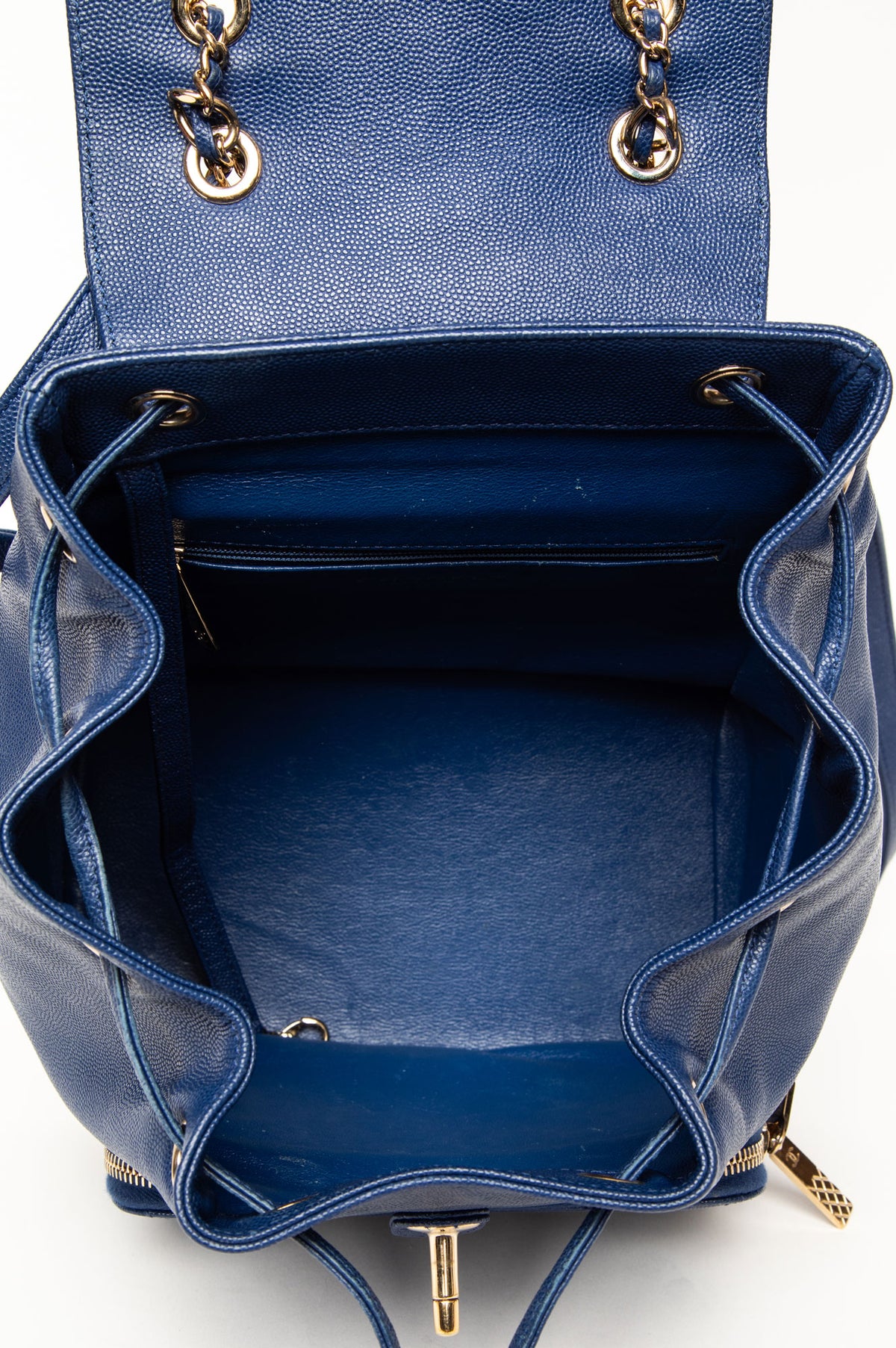 Chanel Blue Caviar Business Affinity Backpack
