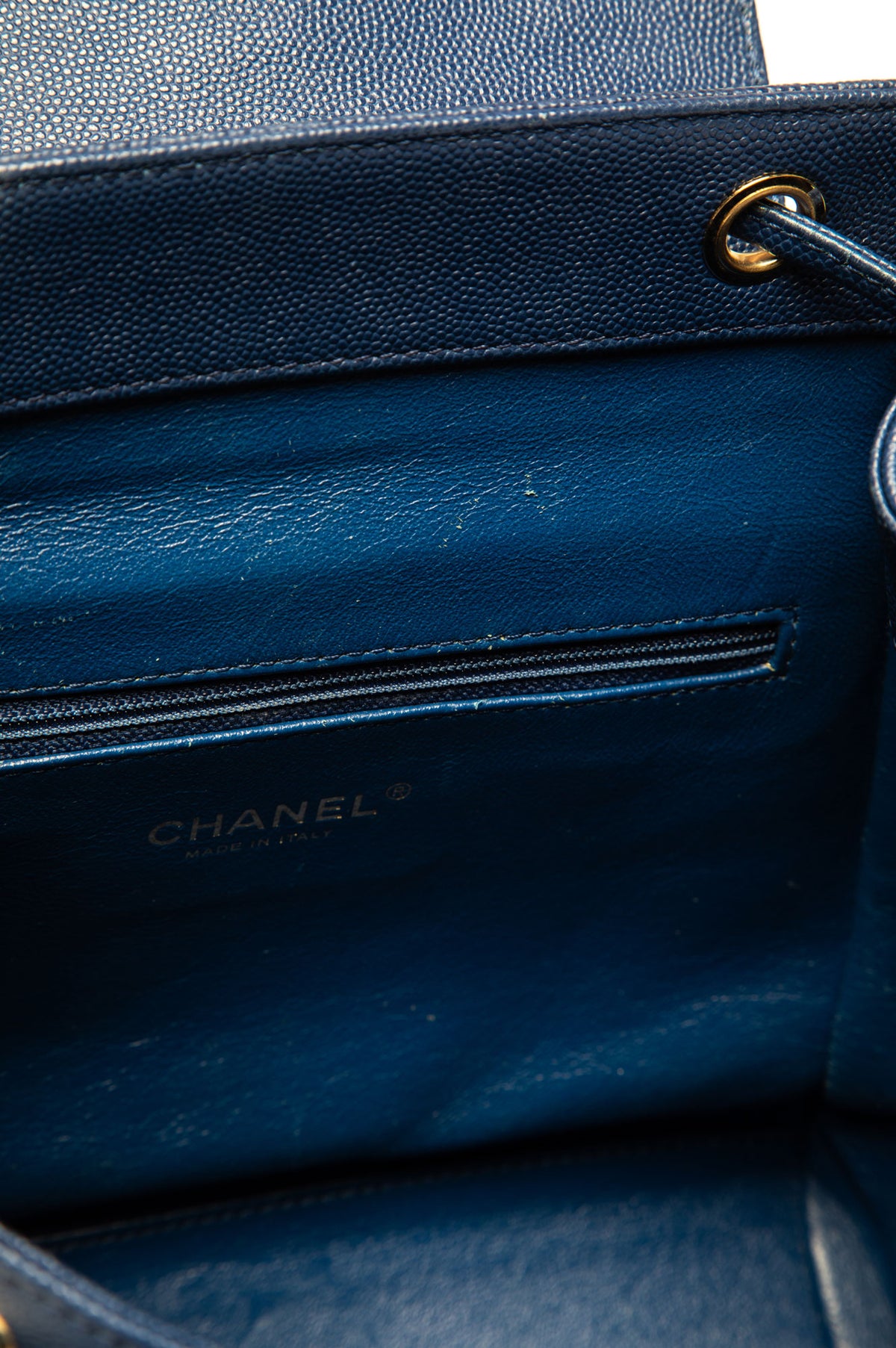 Chanel Blue Caviar Business Affinity Backpack