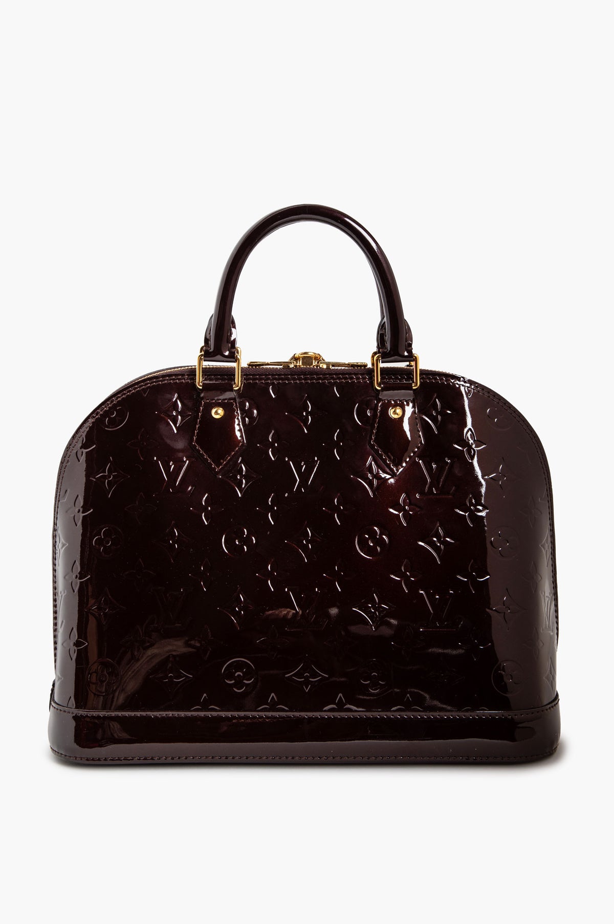 Louis Vuitton Amarante Monogram Vernis Alma PM