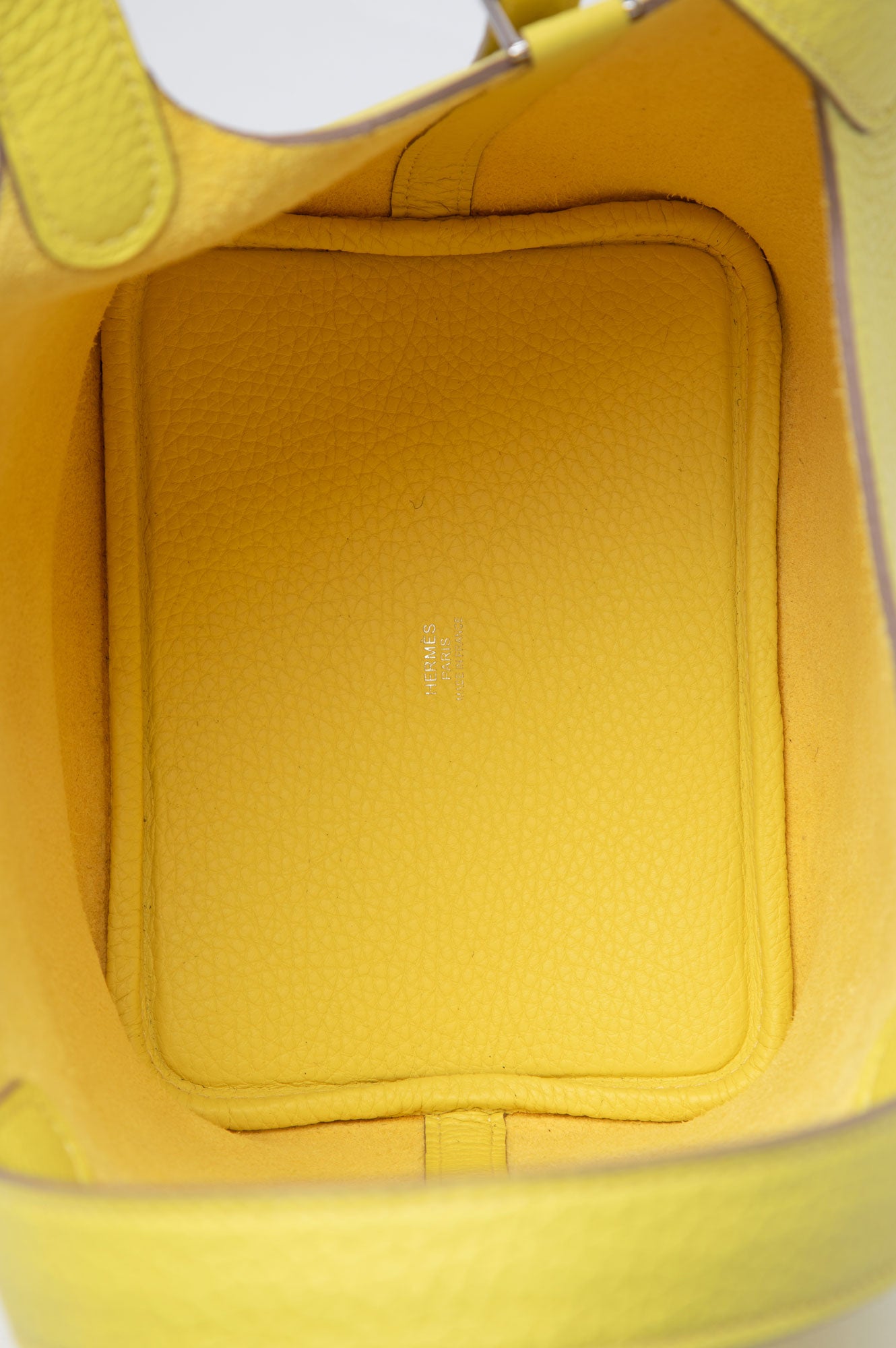 Hermes 2022 Picotin Lock 18 Lime 9R Clemence Leather Bag