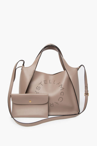 Stella McCartney Brown Tote Bag with Strap