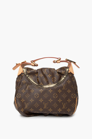 Louis Vuitton Brown Monogram Kalahani Bag PM