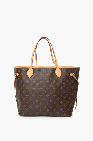 Louis Vuitton Brown Monogram Neverfull MM