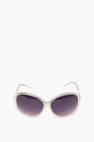 Roberto Cavalli Silver Frame Sunglasses