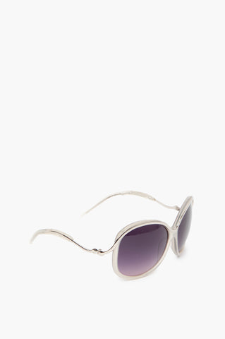 Roberto Cavalli Silver Frame Sunglasses