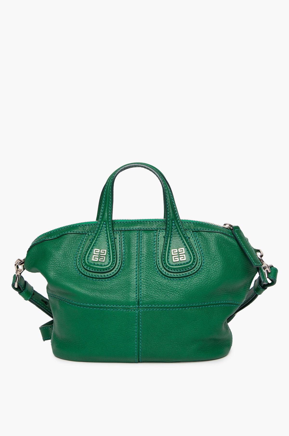 Givenchy Green Sugar Goatskin Micro Nightingale Bag