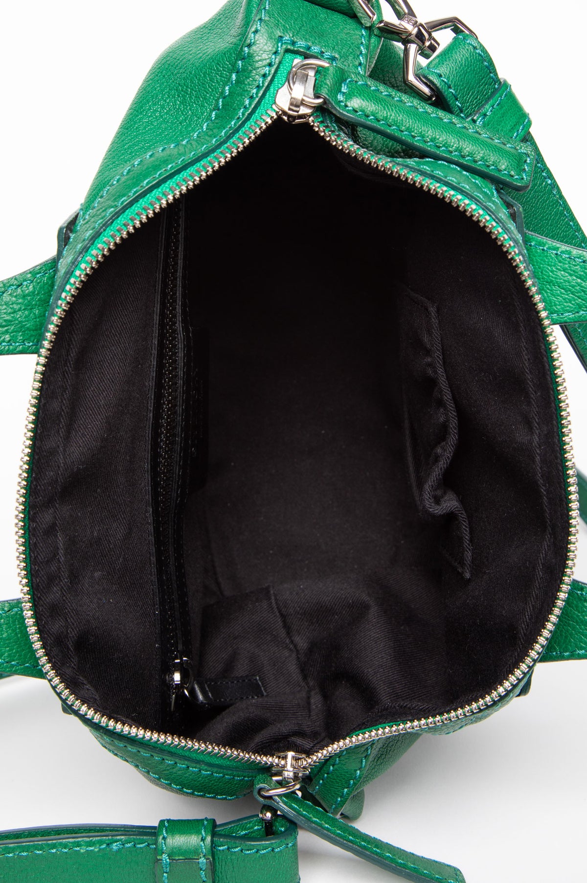 Givenchy Green Sugar Goatskin Micro Nightingale Bag